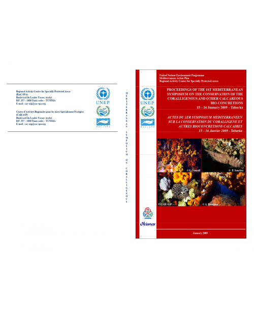 Actes du 1er Symposium Méditerranéen sur la conservation du coralligène et autres bioconcrétions calcaires