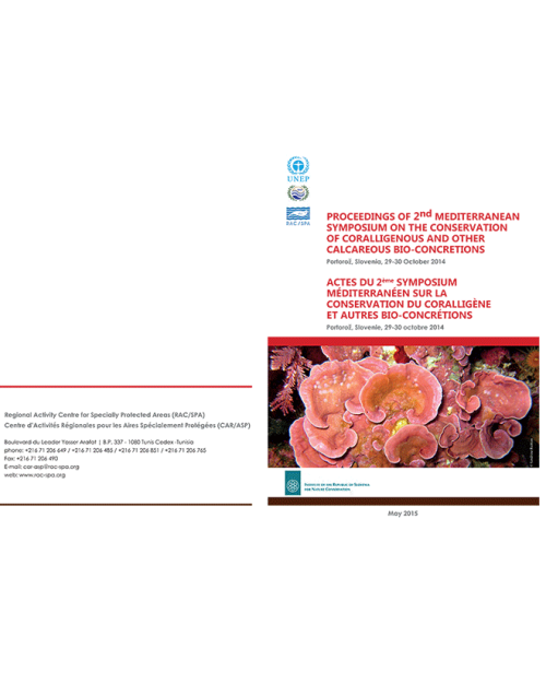 Actes du 2ème Symposium méditerranéen sur la conservation du coralligène et autres bio-concrétions calcaires