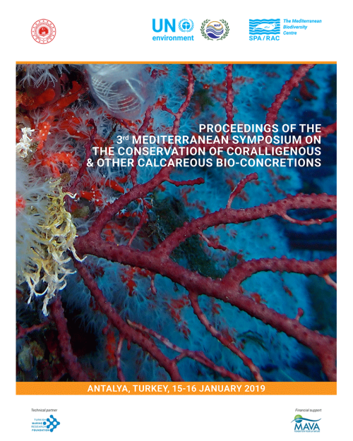 Actes du 3ème Symposium Méditerranéen sur la conservation du coralligène et autres bioconcrétions calcaires